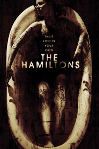 The Hamiltons Movie Poster Print showcasing a family in a suspenseful scene.