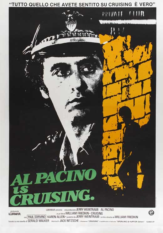 Cruising Movie Poster Print featuring cinematic artwork.