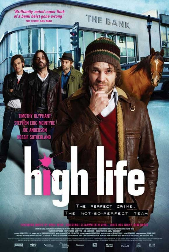 High Life Movie Poster featuring captivating design for film enthusiasts.