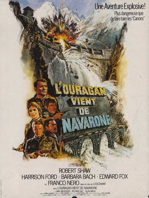 Force 10 from Navarone Movie Poster Print showcasing classic cinema art.