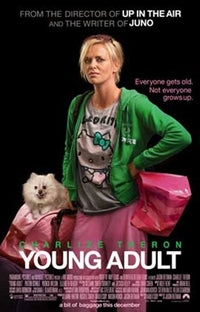 Young Adult Movie Poster Print showcasing vibrant colors and design.
