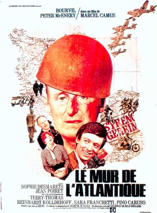 Attack on The Iron Coast Movie Poster Print showcasing classic war film imagery.