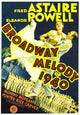 Broadway Melody of 1940 Movie Poster Print showcasing classic Hollywood charm.