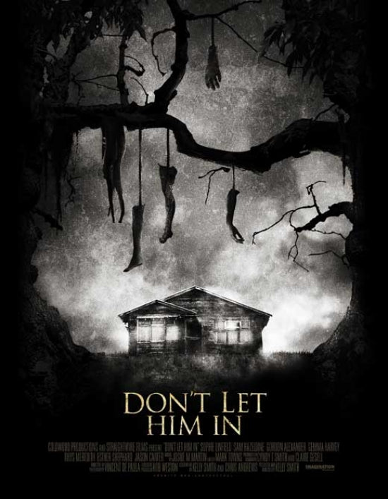 Don't Let Him In Movie Poster Print showcasing suspenseful artwork.