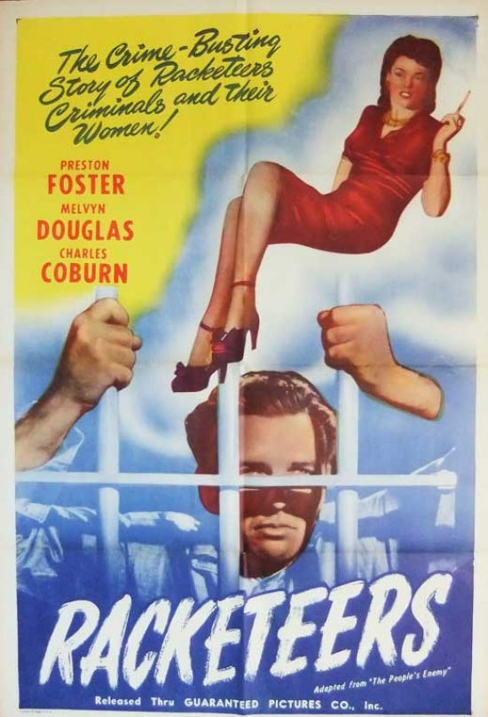 The People's Enemy Movie Poster Print showcasing classic cinema art.