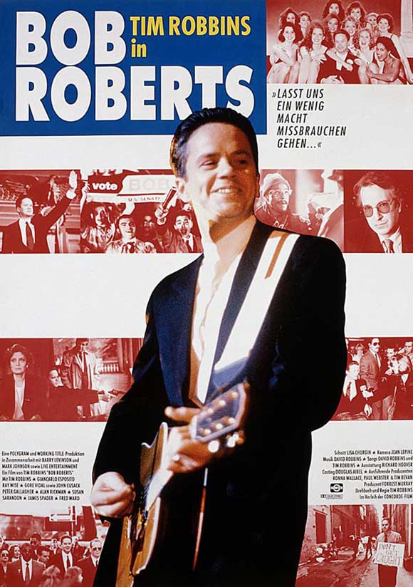 Bob Roberts Movie Poster Print, showcasing the iconic film imagery.