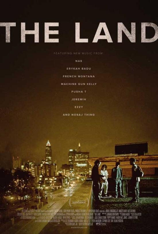Land Movie Poster Print showcasing adventure and exploration.