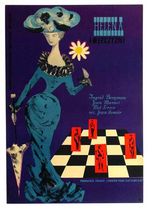 Paris Does Strange Things Movie Poster Print featuring vibrant imagery.