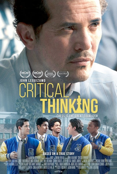 Critical Thinking Movie Poster Print showcasing educational inspiration.