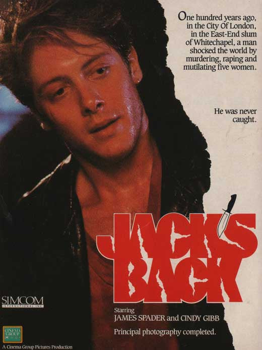 Jack's Back Movie Poster Print (11 x 17) - Perfect for Home Décor