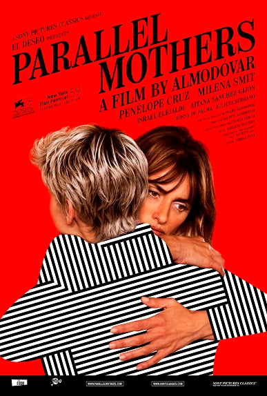 Parallel Mothers Movie Poster Print showcasing vibrant visuals and emotional themes.