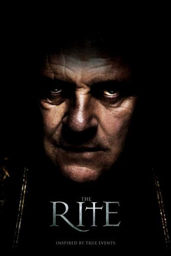 The Rite Movie Poster Print showcasing captivating horror art