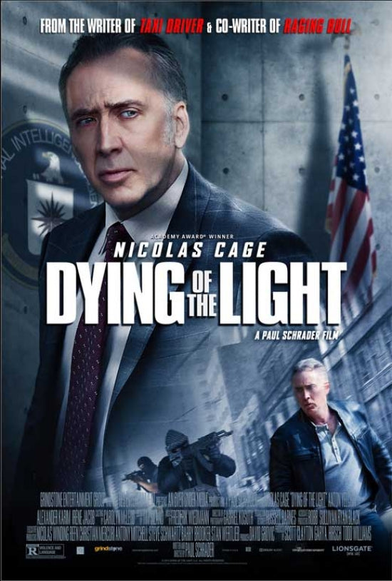 Dying of the Light Movie Poster Print showcasing dramatic imagery.