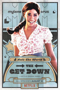 The Get Down TV Series Movie Poster showcasing vibrant 1970s New York culture.