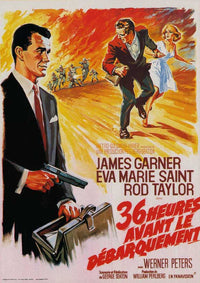 36 Hours Movie Poster Print showcasing thrilling cinematic artistry.