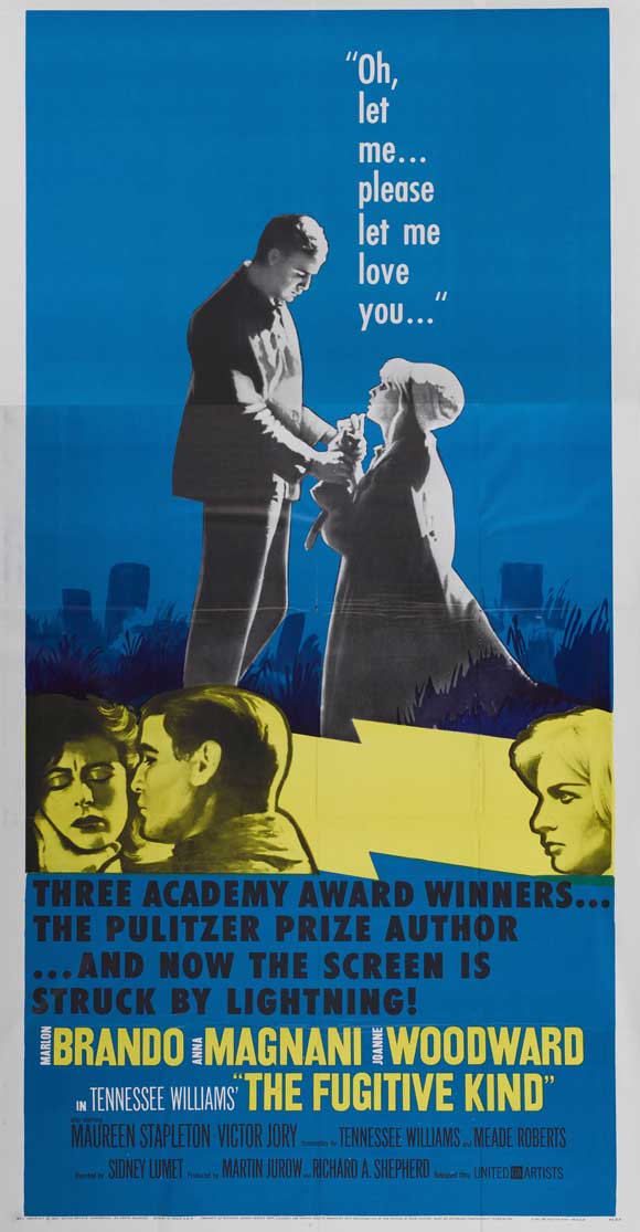 The Fugitive Kind Movie Poster Print showcasing classic cinema art.
