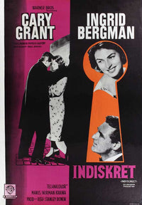 Indiscreet Movie Poster Print featuring classic film art.