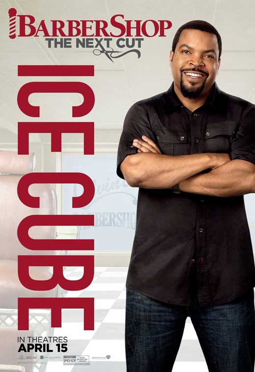 Barbershop: The Next Cut Movie Poster Print showcasing vibrant characters and lively atmosphere.