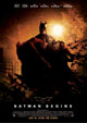 Batman Begins Movie Poster Print showcasing iconic film artwork.
