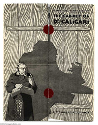 The Cabinet of Dr. Caligari Movie Poster Print showcasing iconic expressionist design.