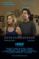 Rated Movie Poster Print showcasing cinematic artwork