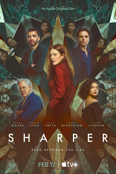 Sharper Movie Poster Print featuring dynamic imagery.