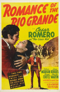 Romance of the Rio Grande Movie Poster Print featuring classic cinema imagery.