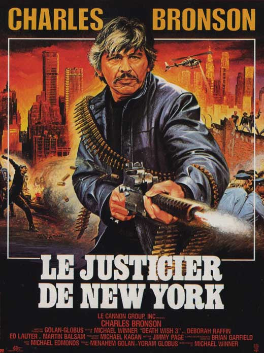 Death Wish 3 Movie Poster Print | 11 x 17 | Pop Culture Graphics