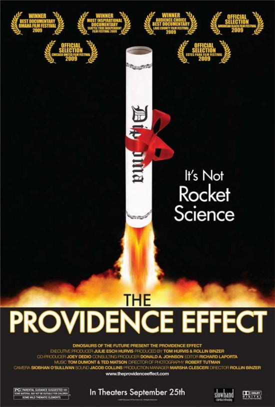 The Providence Effect Movie Poster Print showcasing vibrant artwork.
