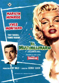 Let's Make Love movie poster print showcasing classic film romance.