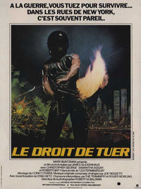 Exterminator Movie Poster Print featuring iconic 1980s film art