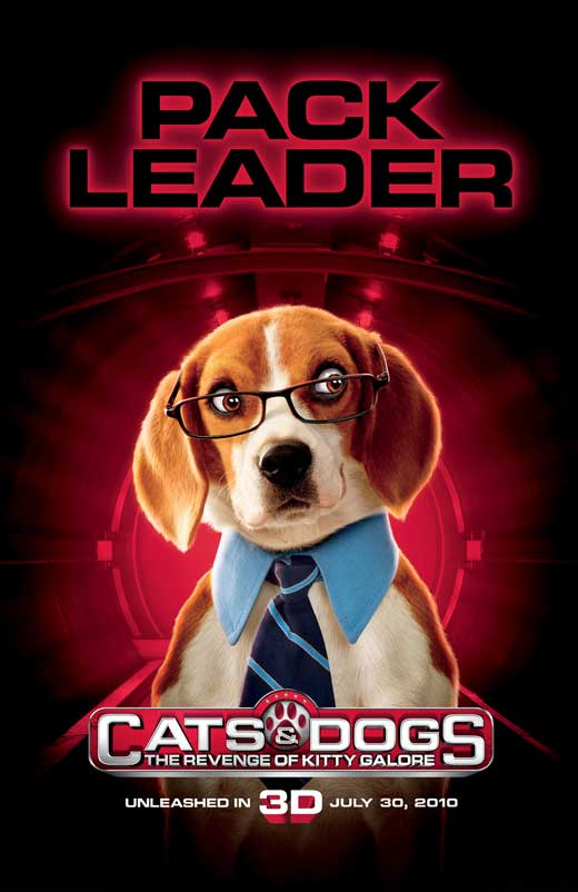 Cats & Dogs: The Revenge of Kitty Galore Movie Poster Print featuring playful characters.