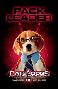 Cats & Dogs: The Revenge of Kitty Galore Movie Poster Print featuring playful characters.
