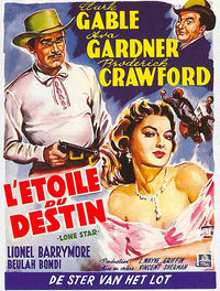 Lone Star Movie Poster Print showcasing vibrant Texas-themed artwork.