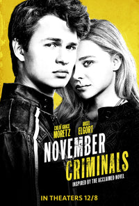 November Criminals Movie Poster Print featuring cinematic artwork.