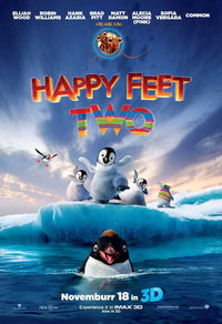 Happy Feet 2 in 3D Movie Poster Print - 11x17