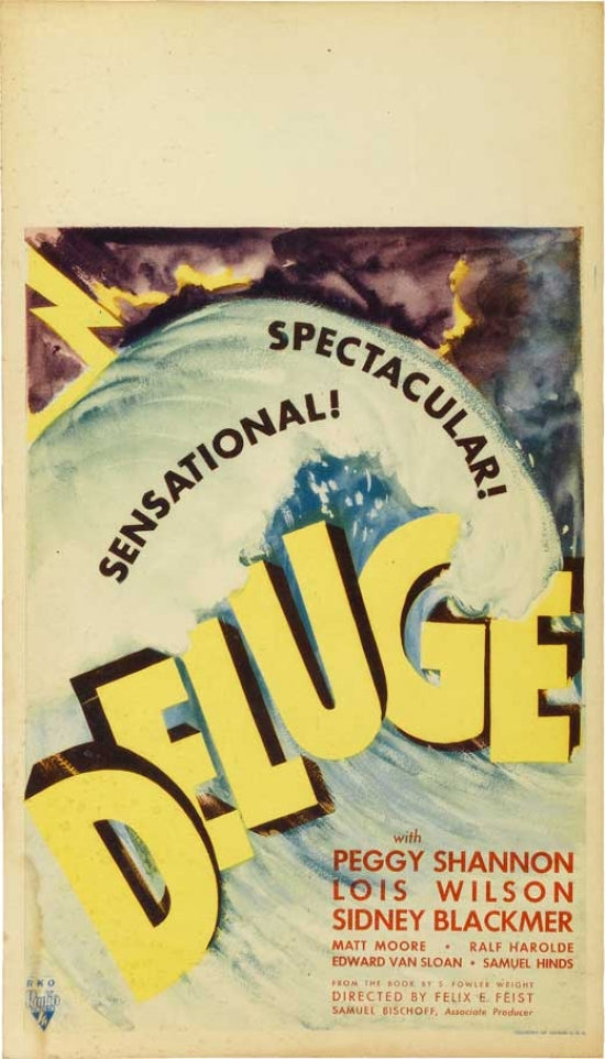 Deluge Movie Poster Print featuring dramatic artwork.