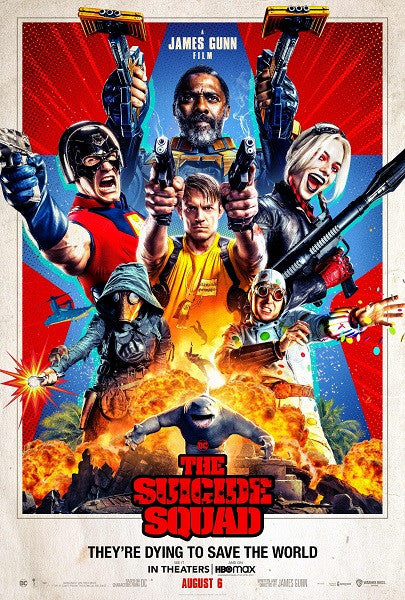 The Suicide Squad Movie Poster Print 27x40 | Posterazzi