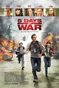 5 Days of War Movie Poster Print showcasing dramatic film imagery.