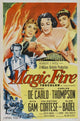 Magic Fire Movie Poster Print showcasing vibrant colors and cinematic themes.
