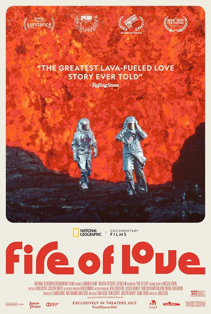 Fire of Love Movie Poster Print 27x40