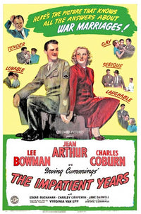 The Impatient Years Movie Poster Print showcasing classic cinema art.