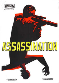 Assassination Movie Poster Print showcasing cinematic artwork