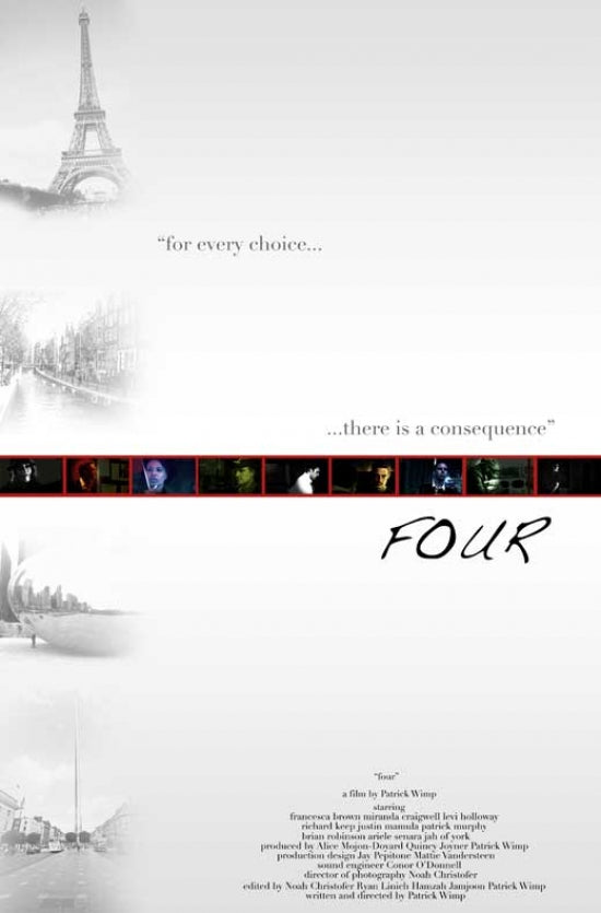 Four Movie Poster Print showcasing cinematic artwork.