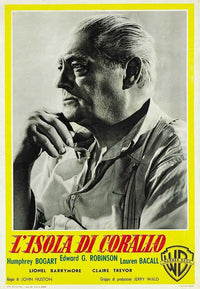 Key Largo Movie Poster Print showcasing cinematic art.