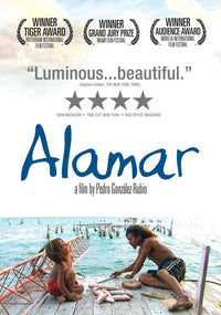 Alamar Movie Poster Print featuring vibrant colors and intricate details.