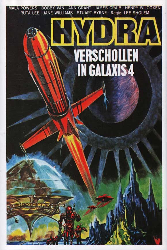 Doomsday Machine Movie Poster Print featuring sci-fi artwork.