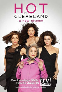 Hot in Cleveland Movie Poster Print showcasing the sitcom's charm and humor.