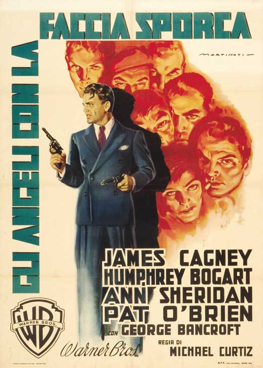 Angels with Dirty Faces Movie Poster Print showcasing classic film art.