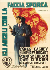 Angels with Dirty Faces Movie Poster Print showcasing classic film art.